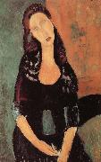 Amedeo Modigliani Portrait of Jeanne Hebuterne oil on canvas